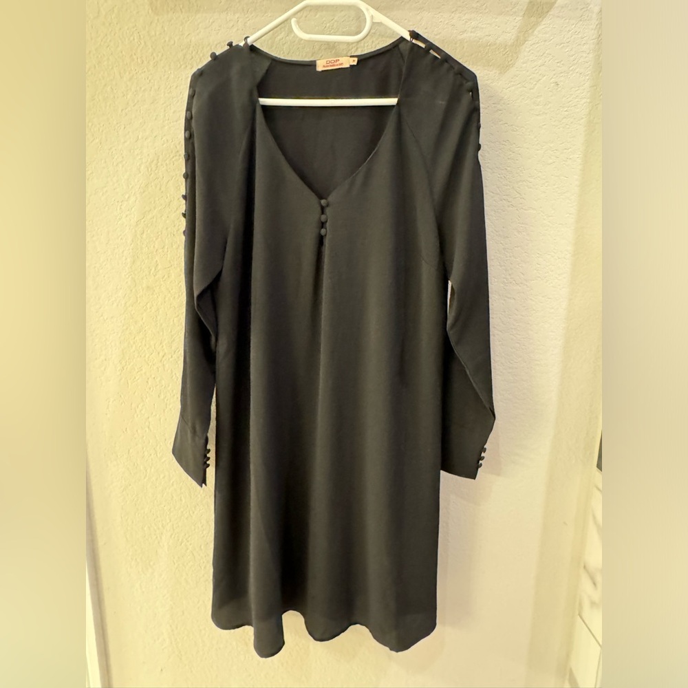 DDP (French brand) size M knee-length black dress